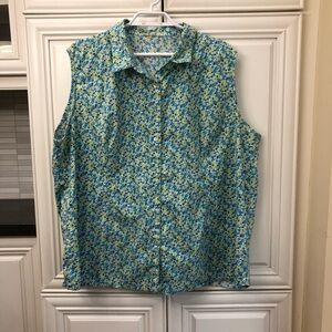 SIZE 3X - Brand unknown ladies sleeveless blouse